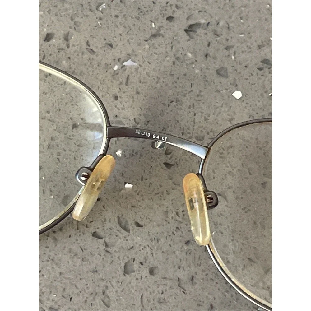 Gucci Eyeglasses Frames Only GG 1629 3VE 52-19-140 Italy full rim silver metal - Picture 11 of 13